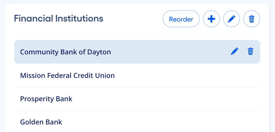 Drag and drop reordering turned off